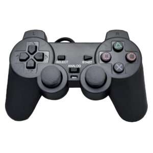 JOYSTICK CABLEADO PS2 NEGRO (JTGAME014)
