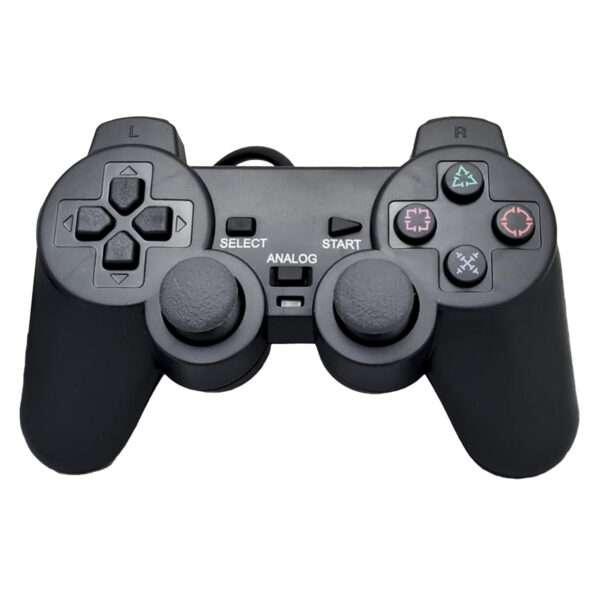 JOYSTICK CABLEADO PS2 NEGRO (JTGAME014)