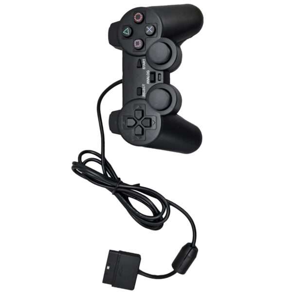 JOYSTICK CABLEADO PS2 NEGRO (JTGAME014) - Image 2