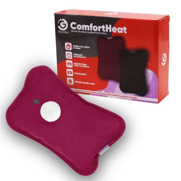 BOLSA DE AGUA CALIENTE ELECTRICA GOLDTECH BORDO (JTHOG951BORDO)