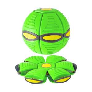 PELOTA MAGICA DISCO VOLADOR LUZ VERDE (JTJUG217VERDE)