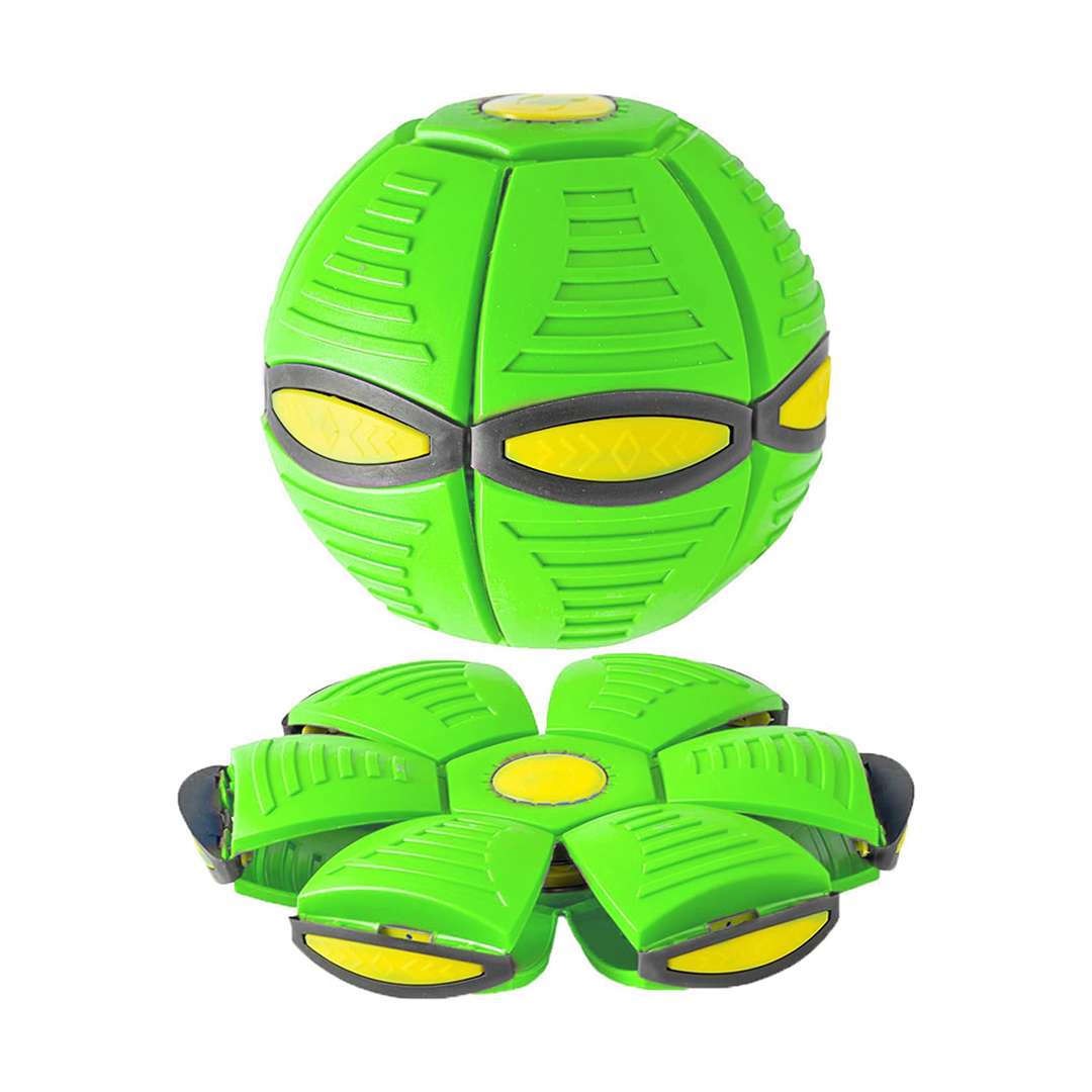 PELOTA MAGICA DISCO VOLADOR LUZ VERDE (JTJUG217VERDE)