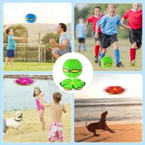 PELOTA MAGICA DISCO VOLADOR LUZ VERDE (JTJUG217VERDE)