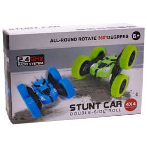 AUTO STUNT CAR 4X4 360° CONTROL REMOTO VERDE (JTJUG232VERDE)