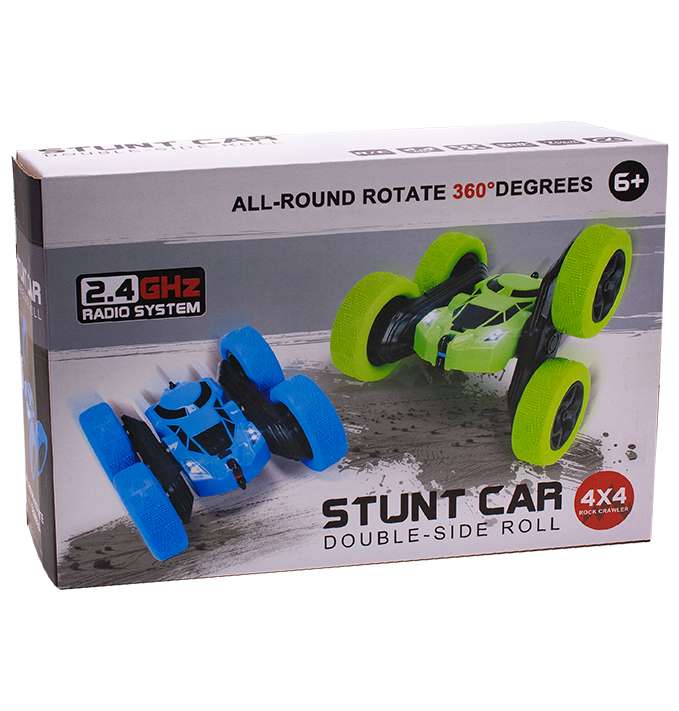 AUTO STUNT CAR 4X4 360° CONTROL REMOTO VERDE (JTJUG232VERDE) - Image 2