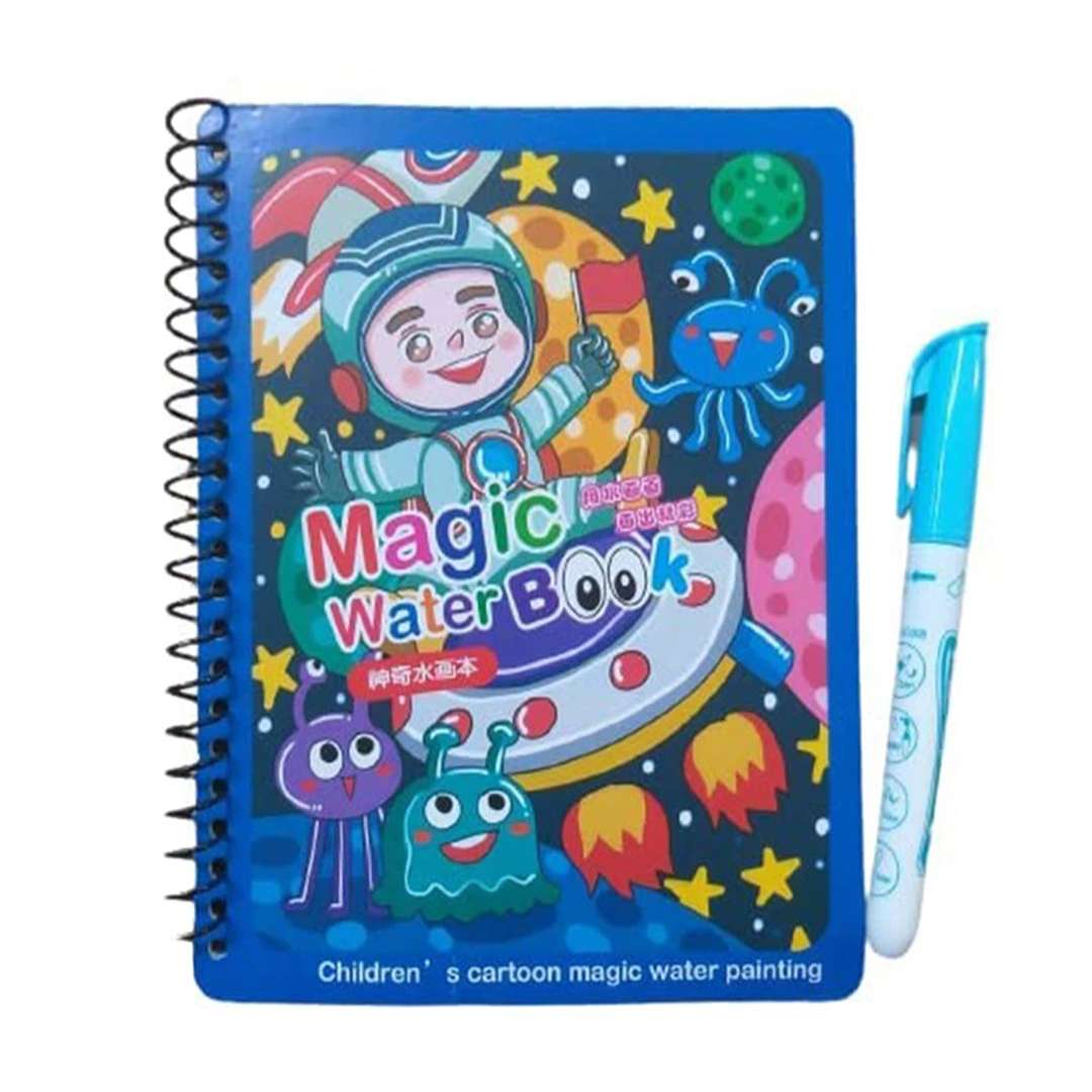 LIBRO INFANTIL COLOREABLE  AZUL (JTJUG922AZUL)
