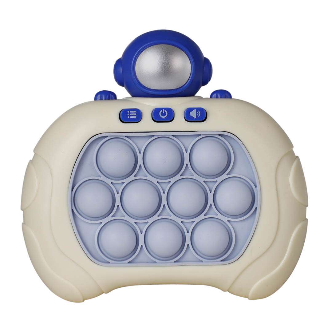 CONSOLA POP IT CON LUZ Y SONIDO ASTRO AZUL (JTJUG931ASTRO)