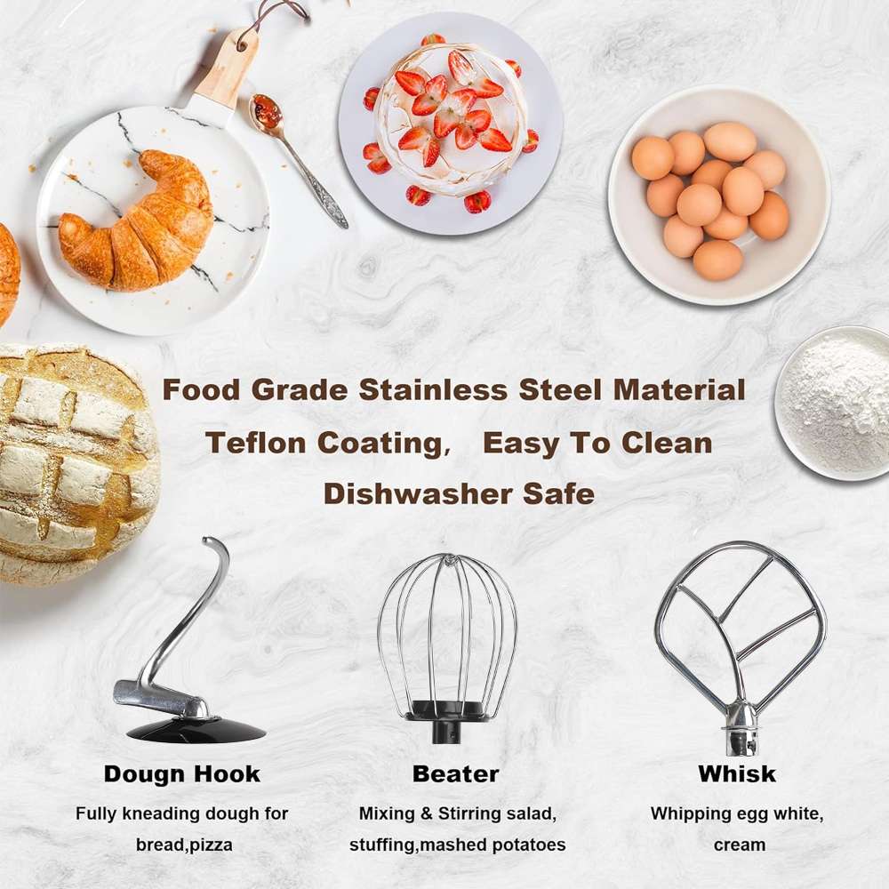 BATIDORA PLANETARIA MARVO HBR-131 1200W 5L NEGRO (JMARVO031) - Image 3