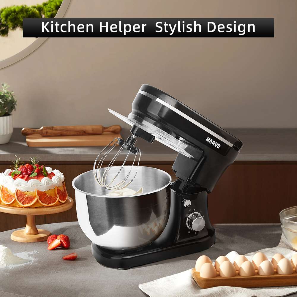 BATIDORA PLANETARIA MARVO HBR-131 1200W 5L NEGRO (JMARVO031) - Image 4