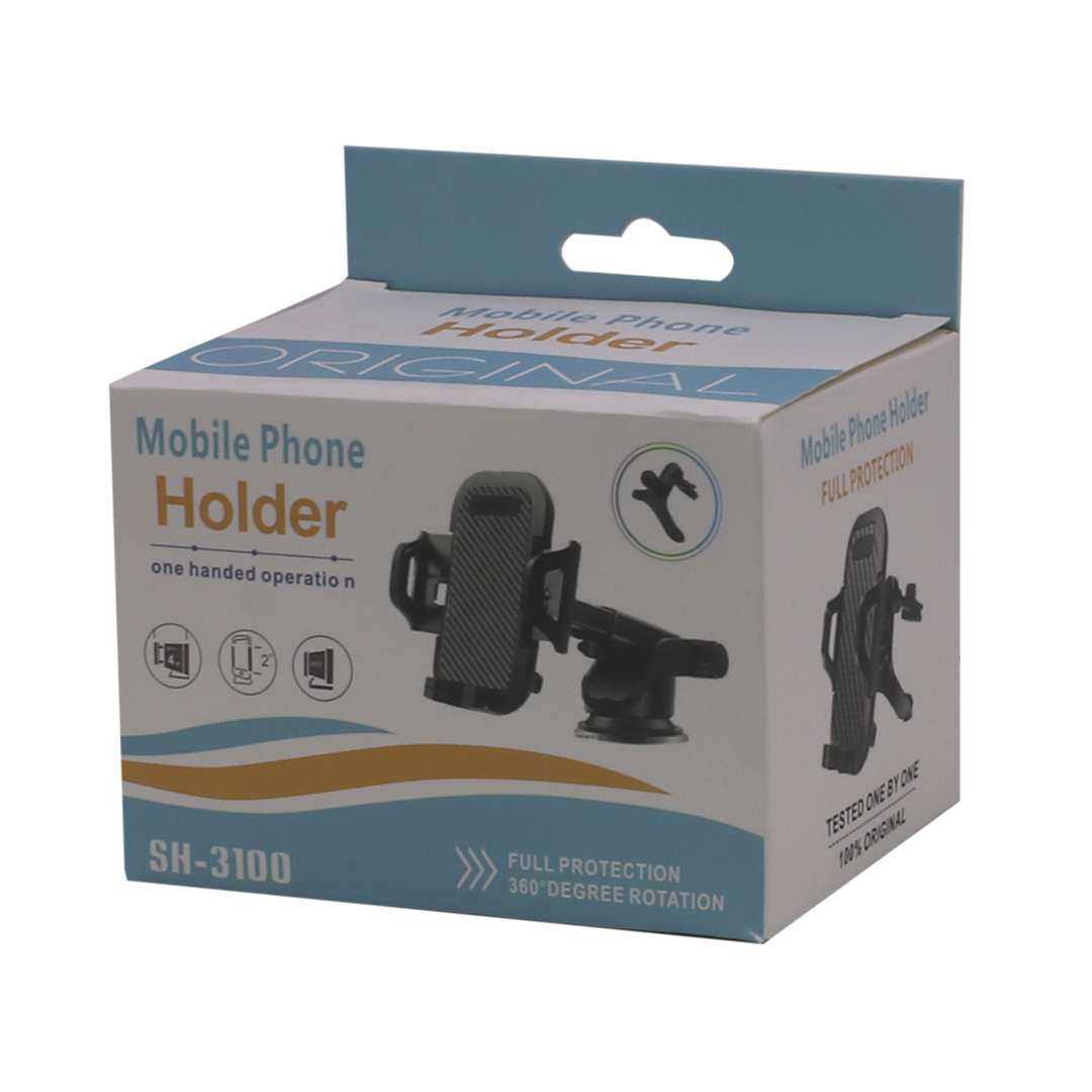 SOPORTE DE AUTO PARA CELULAR VENTOSA ONE TOUCH NEGRO (JTACCEL080) - Image 4