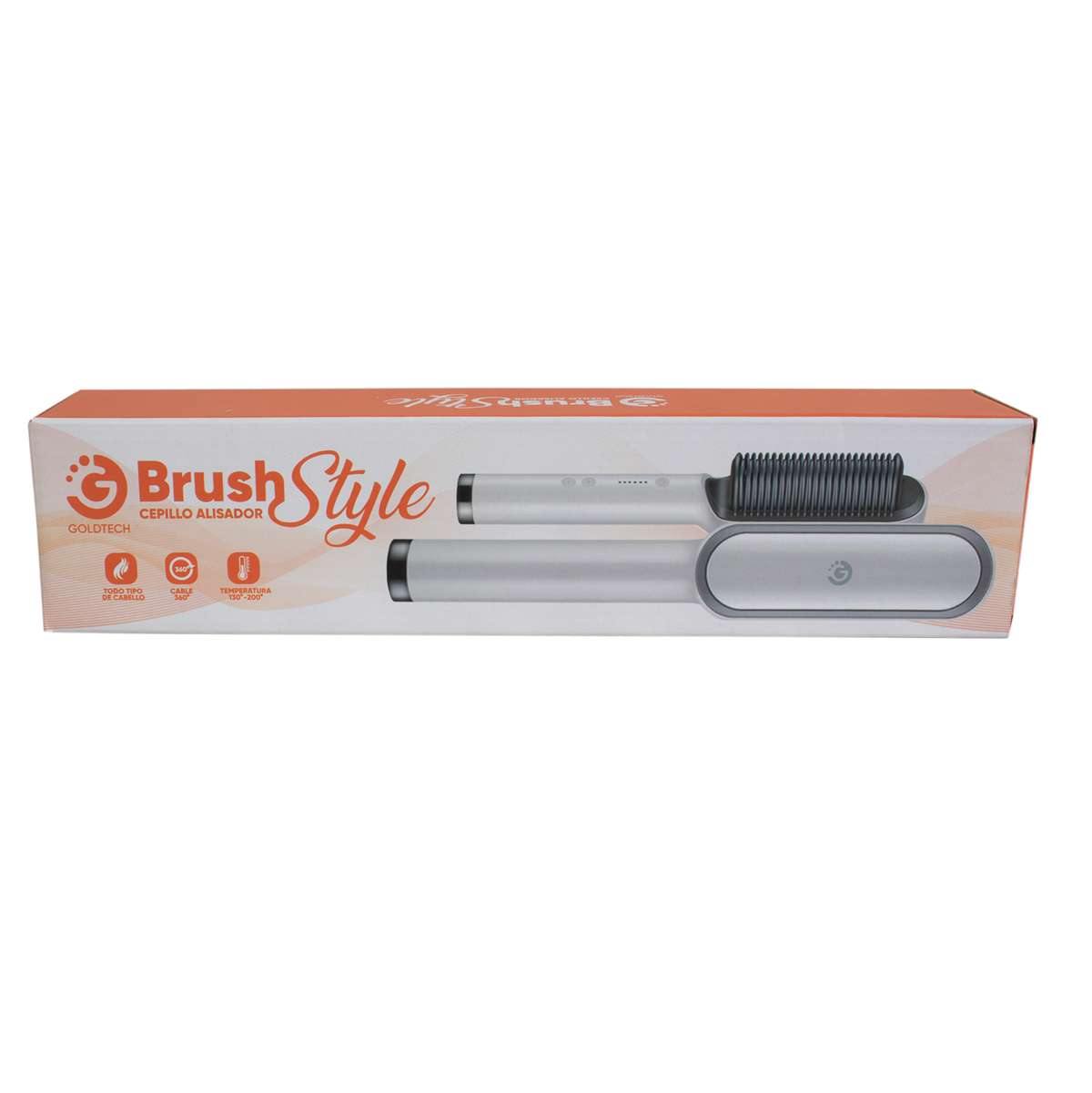 CEPILLO ALISADOR HAIR STYLE GOLDTECH (JTELEC134) - Image 2