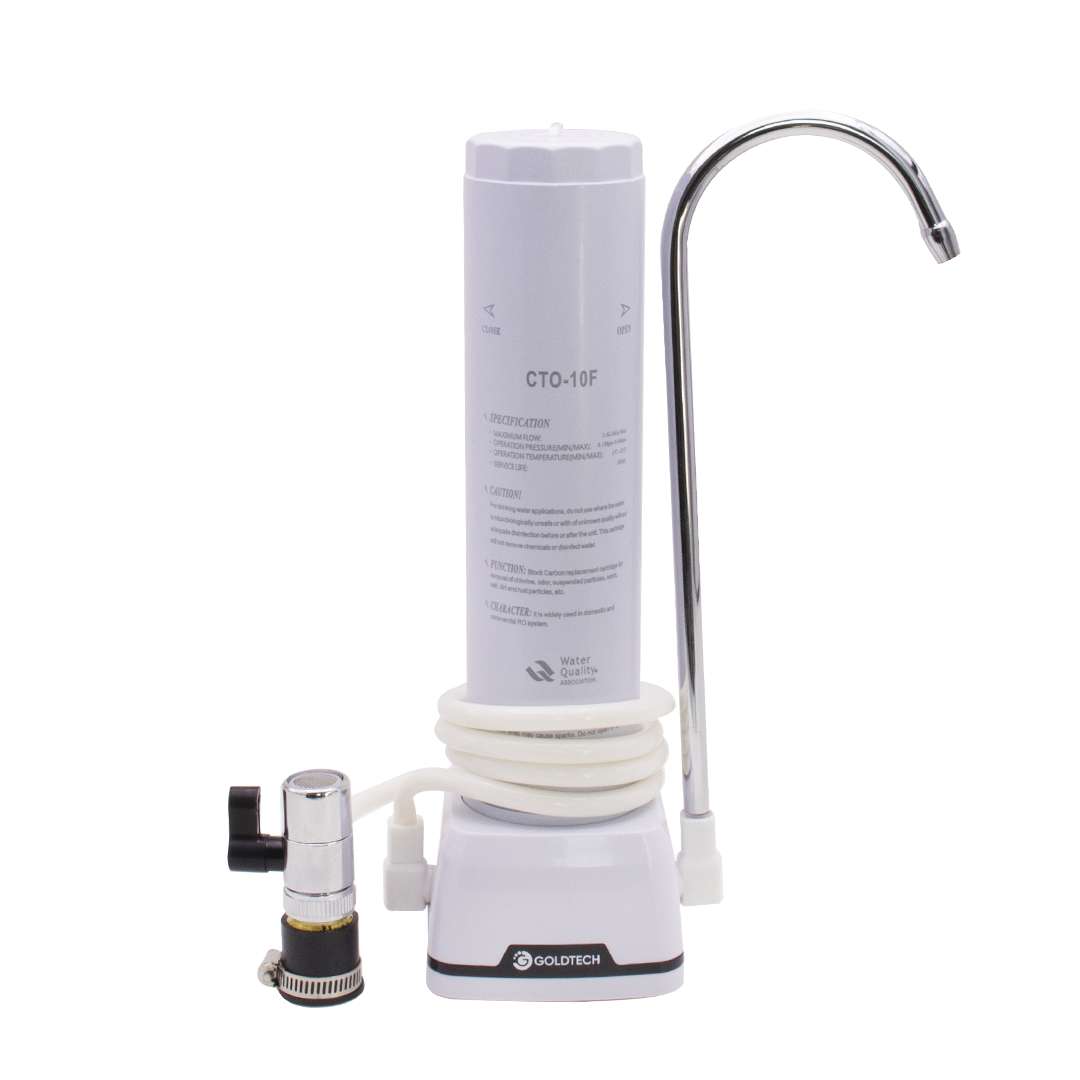 FILTRO DE AGUA GOLDTECH FLUID DE MESA (JTFIL002)