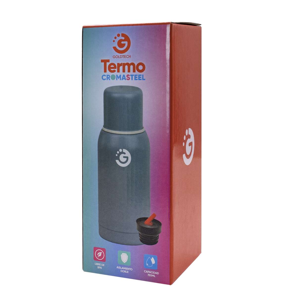 TERMO GOLDTECH 750 ML COLORES (JTBAZ350) (JTHOG932) - Image 3