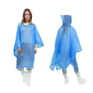 CAPA PONCHO DE LLUVIA UNISEX AZUL (JTHOG985AZU)