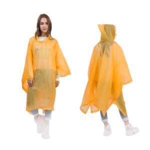 CAPA PONCHO DE LLUVIA UNISEX NARANJA (JTHOG985NAR)