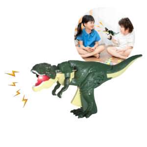 DINOSAURIO JURASICO PISTOLA CON MOVIMIENTO (JTJUG916)