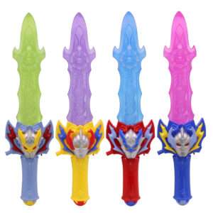 SET 4 ESPADAS DE COLORES LANZA DISCOS (JTJUG991)