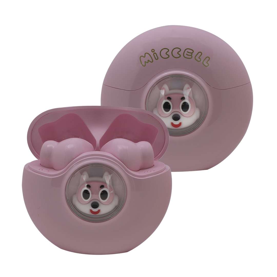 AURICULAR BT TWS MICCELL VQ-BH20 ROSADO (JTMICC078ROS)