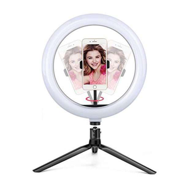 ANILLO LUZ LED SELFIE 26CM 35W C/CONTROL (JTACCEL223)