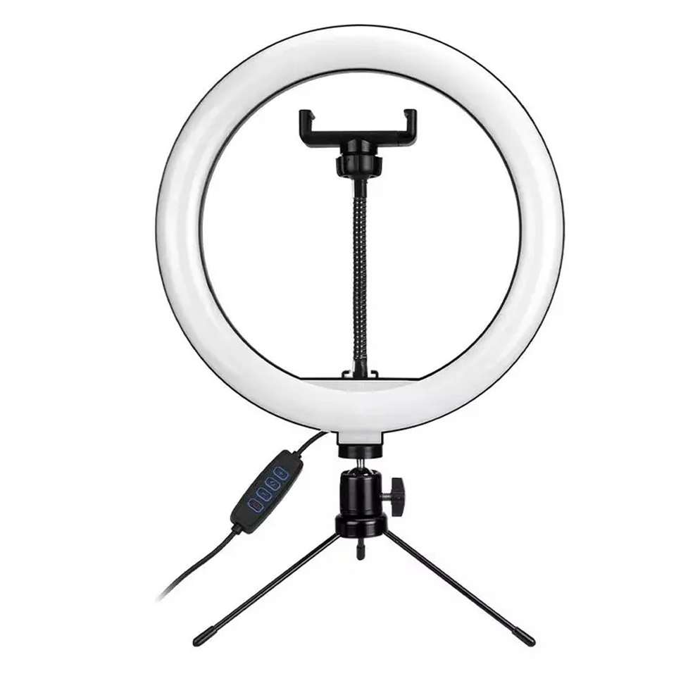 ANILLO LUZ LED SELFIE 26CM 35W P/SMARTPHONE (JTACCEL221)
