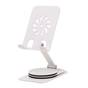 SOPORTE P/CELULAR AJUSTABLE METAL  BLANCO (JTACCEL334BLA)