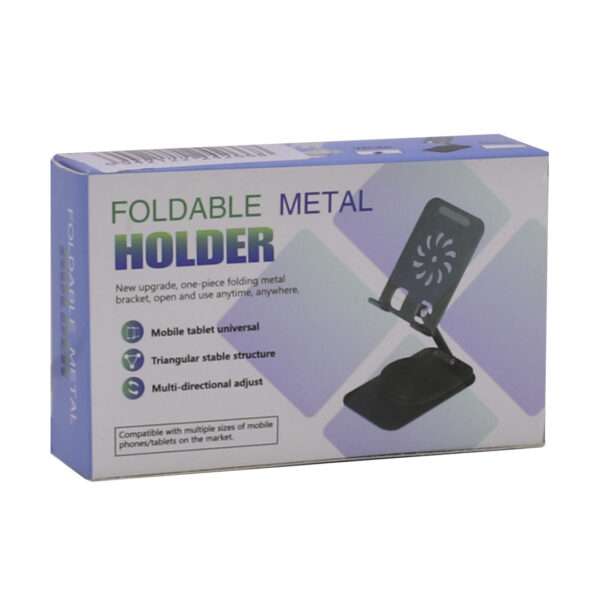 SOPORTE P/CELULAR AJUSTABLE METAL NEGRO (JTACCEL334NEG) - Image 2