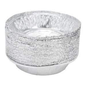 BANDEJA ALUMINIO x50 PARA FREIDORA 20X4CM REDONDA (JTBAZ356)