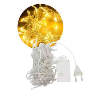 LUCES DE NAVIDAD 10M 100 LED CALIDA 220V (JTFIEST120)
