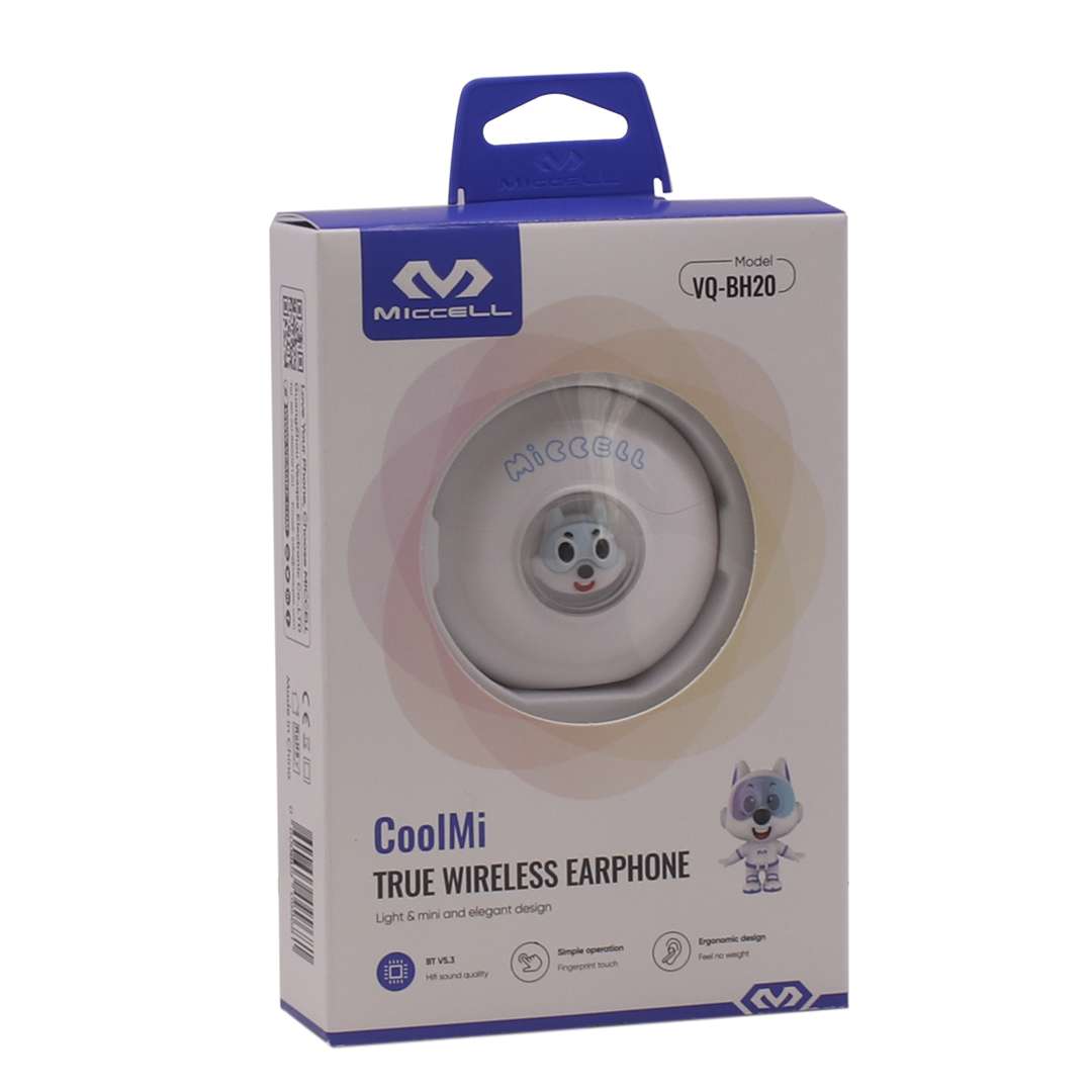 AURICULAR BT TWS MICCELL VQ-BH20 BLANCO (JTMICC078BLA) - Image 4