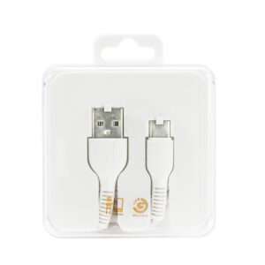 CABLE TIPO C A USB GOLDTECH 1M BLANCO (JTSTAND011)