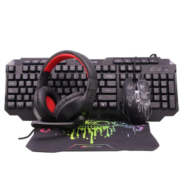 COMBO GAMER 4 EN 1 XTRIKE ME CMX-415 SP NEGRO RGB (JTXTRIKE119) - Image 2