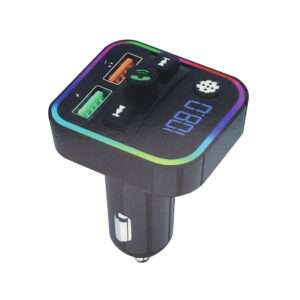 TRANSMISOR FM P/AUTO USB X2 RGB (JTADAP094)