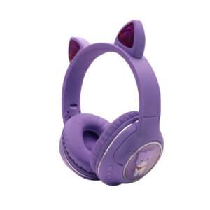 VINCHA AURICULAR BT AK-66 CAT C/LUZ VIOLETA (JTAUR513VIO)