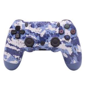 JOYSTICK INALAMBRICO P/P4 CAMUFALDO AZUL (JTGAME120)