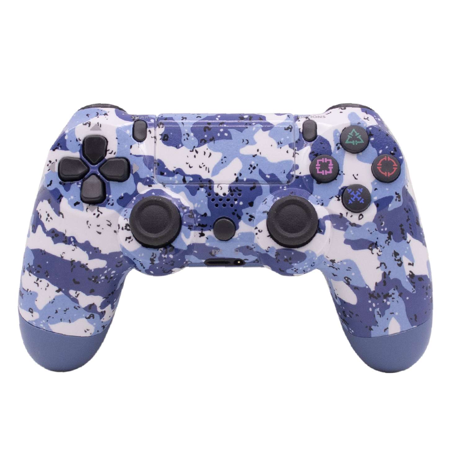 JOYSTICK INALAMBRICO P/P4 CAMUFALDO AZUL (JTGAME120)
