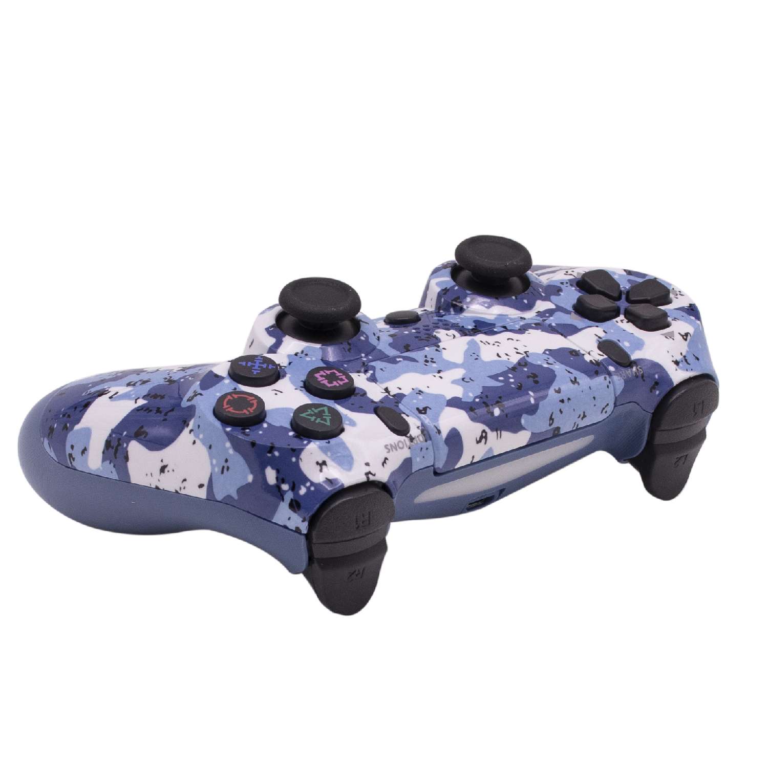 JOYSTICK INALAMBRICO P/P4 CAMUFALDO AZUL (JTGAME120) - Image 2