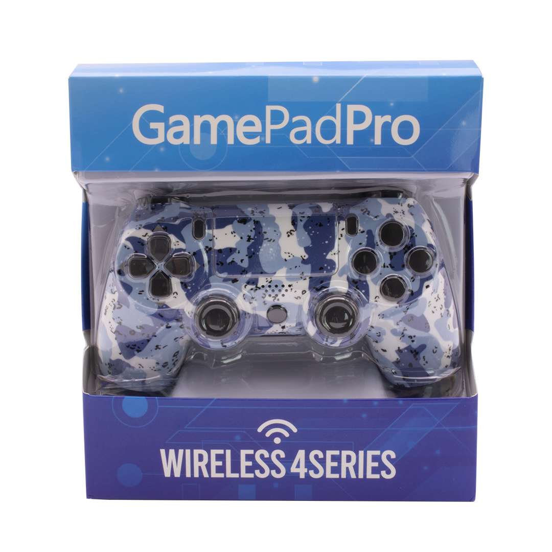 JOYSTICK INALAMBRICO P/P4 CAMUFALDO AZUL (JTGAME120) - Image 3