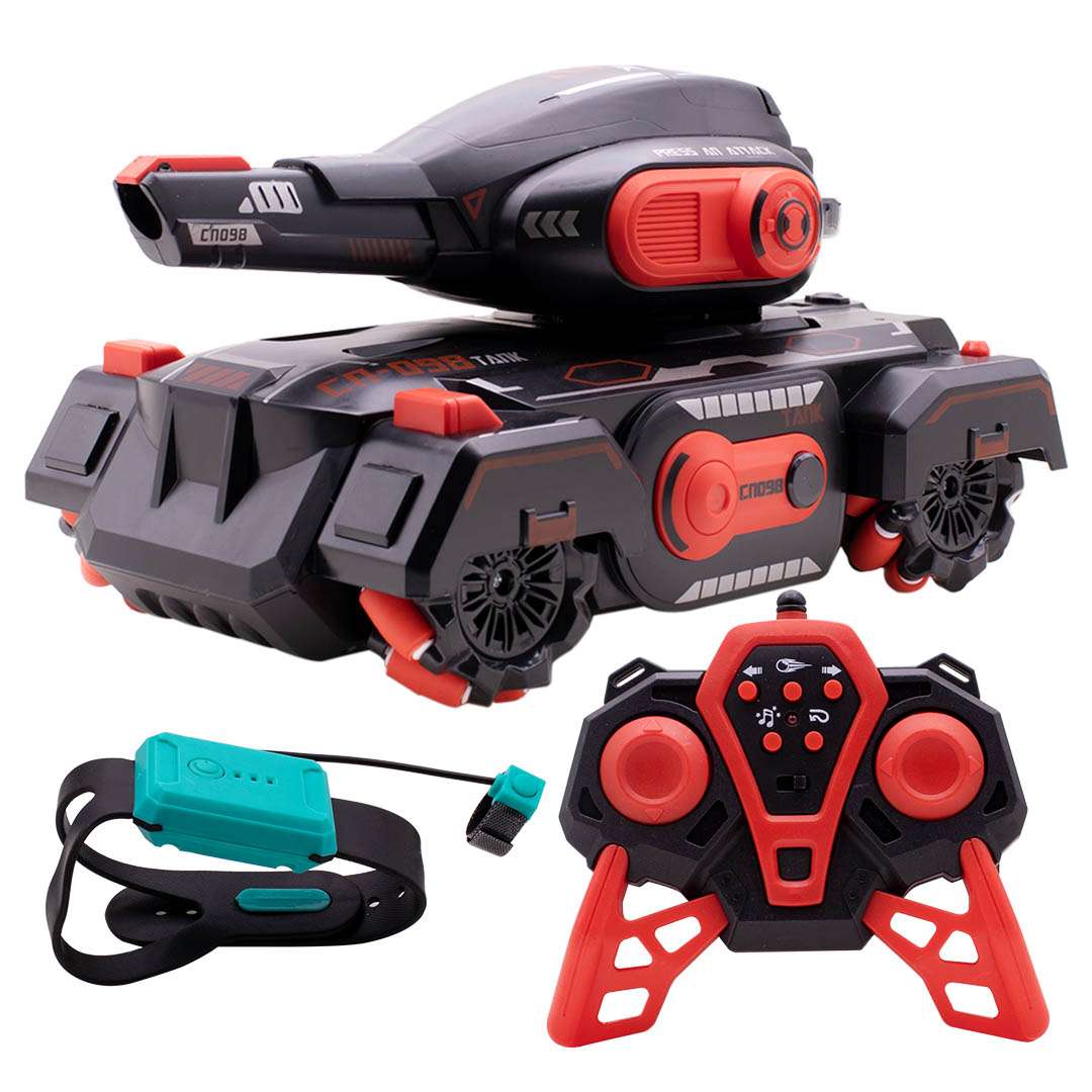 TANQUE C/CONTROL REMOTO WATERBOMB C/GEL ROJO (JTJUG940ROJO)