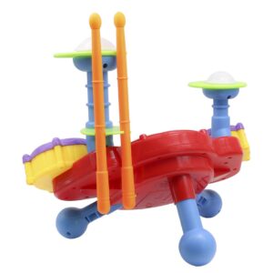 BATERIA MUSICAL DIDACTICA INFANTIL CON LUCES Y SONIDOS (JTJUG969)
