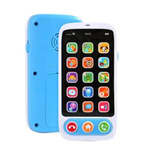 TELEFONO CELULAR MUSICAL DIDACTICO CELESTE (JTJUG975CEL)