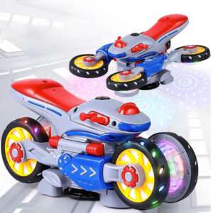 MOTO GIRATORIA CON LUZ Y SONIDO (JTJUG981)