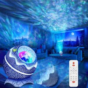 LAMPARA VELADORA HUEVO GALAXIA 13X10CM (JTLAMP177-1)