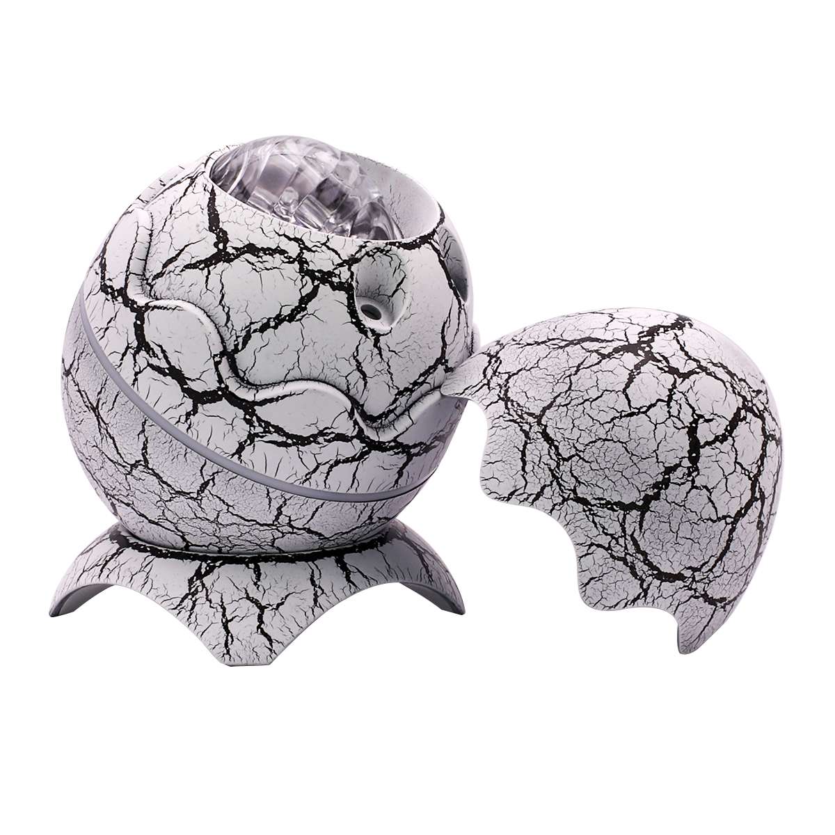 LAMPARA VELADORA HUEVO GALAXIA 16X15CM (JTLAMP177-6) - Image 2