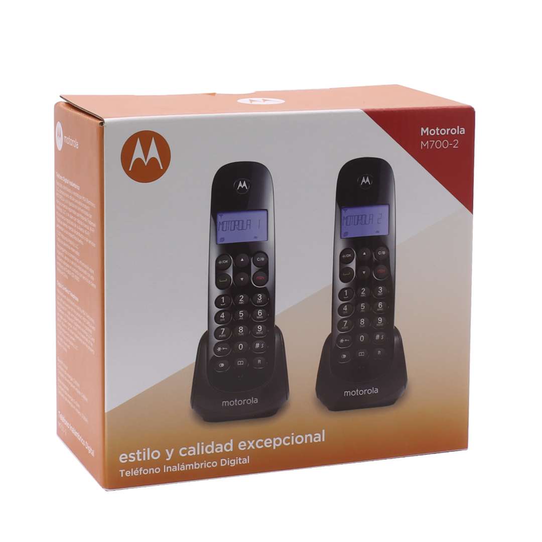 TELEFONO INALAMBRICO MOTOROLA M700-2 C/RAMAL (JTTEL025) - Image 3