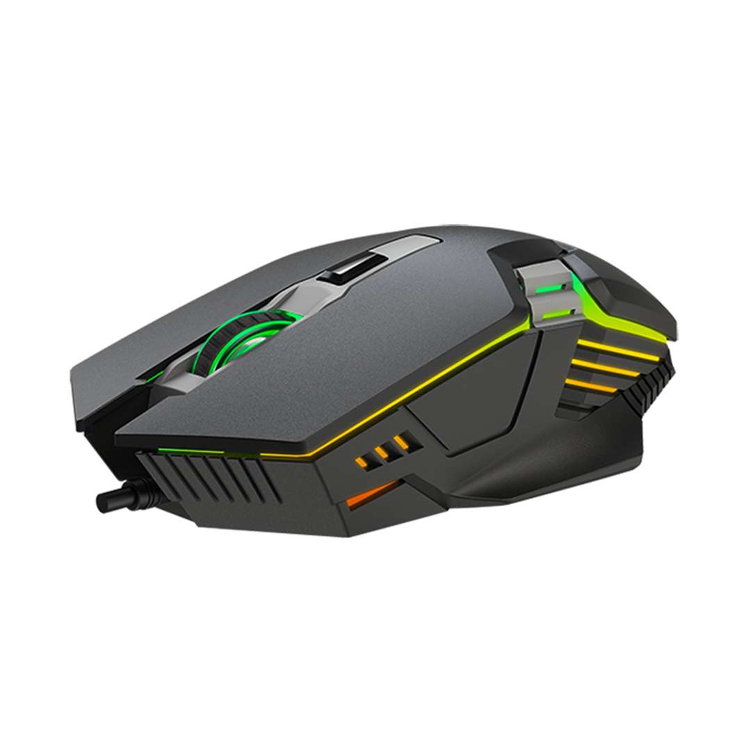 MOUSE GAMER XTRIKE CABLEADO ME GM-110 NEGRO (JTXTRIKE126) - Image 2
