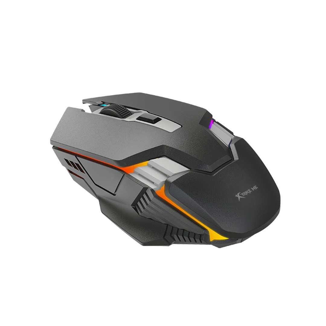 MOUSE GAMER XTRIKE CABLEADO ME GM-110 NEGRO (JTXTRIKE126) - Image 3
