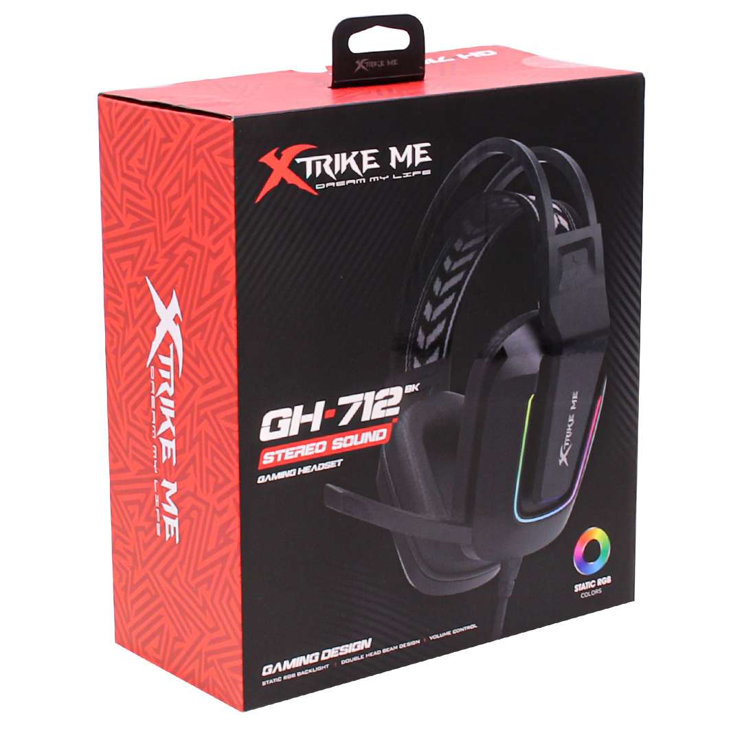 VINCHA AURICULAR GAMER XTRIKE ME GH-712 BK (JTXTRIKE132) - Image 3