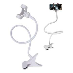 SOPORTE PINZA P/ESCRITORIO/MESA/CAMA BLANCO (JTACCEL114BLA)