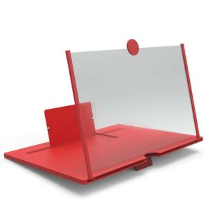 PANTALLA LUPA AMPLIFICADOR P/CELULAR 9'' ROJO (JTACCEL325ROJ)