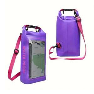 BOLSA IMPERMEABLE ESTANCO 2L C/PANTALLA VIOLETA (JTACCEL336VIO)